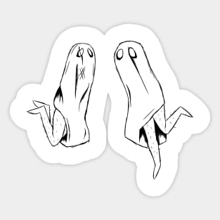 Together Ghosts Sticker